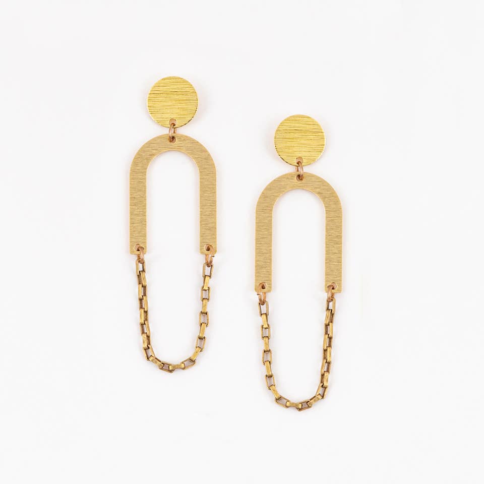 Swing Chain Earrings