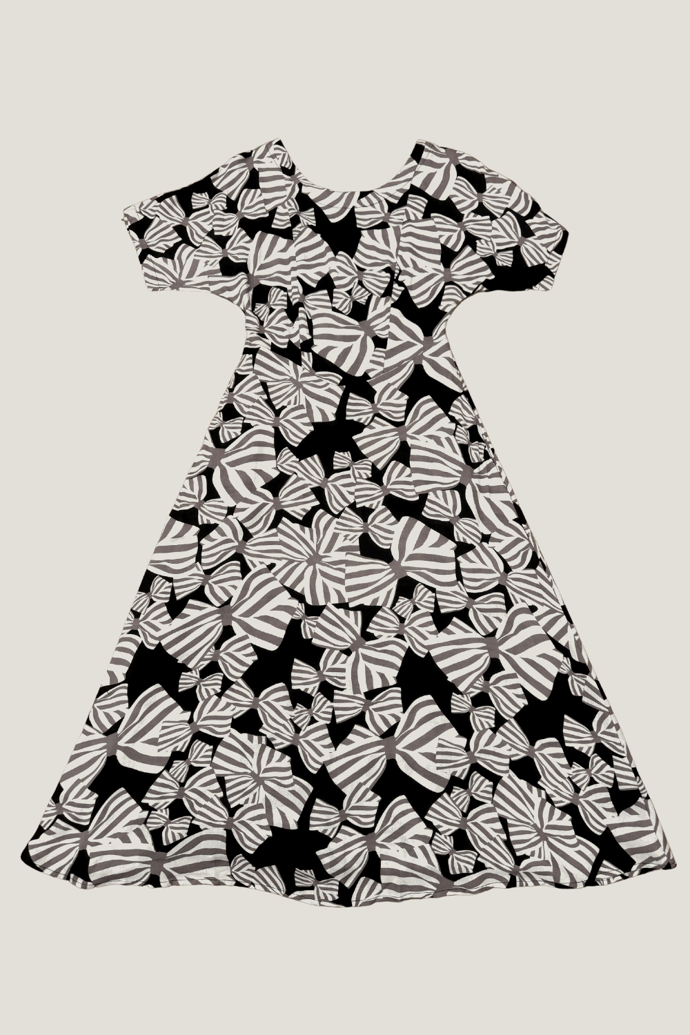 Bella Dress in Bow Tie Challis
