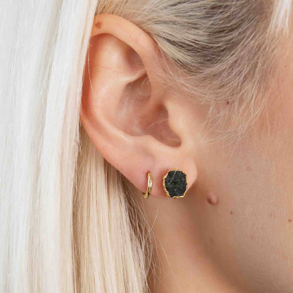 Margot Mini Huggie Hoop Earrings - Gold Plated or Sterling