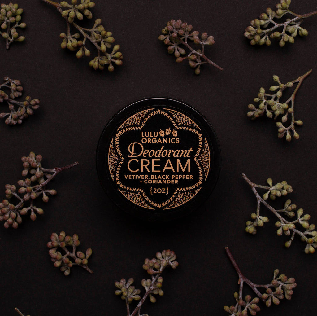 Vetiver and Black Pepper Cream Deodorant 2oz