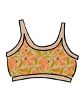 Longline Bra Secret Garden