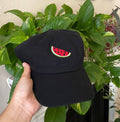 Palestinian Watermelon Embroidered Cotton Cap hat