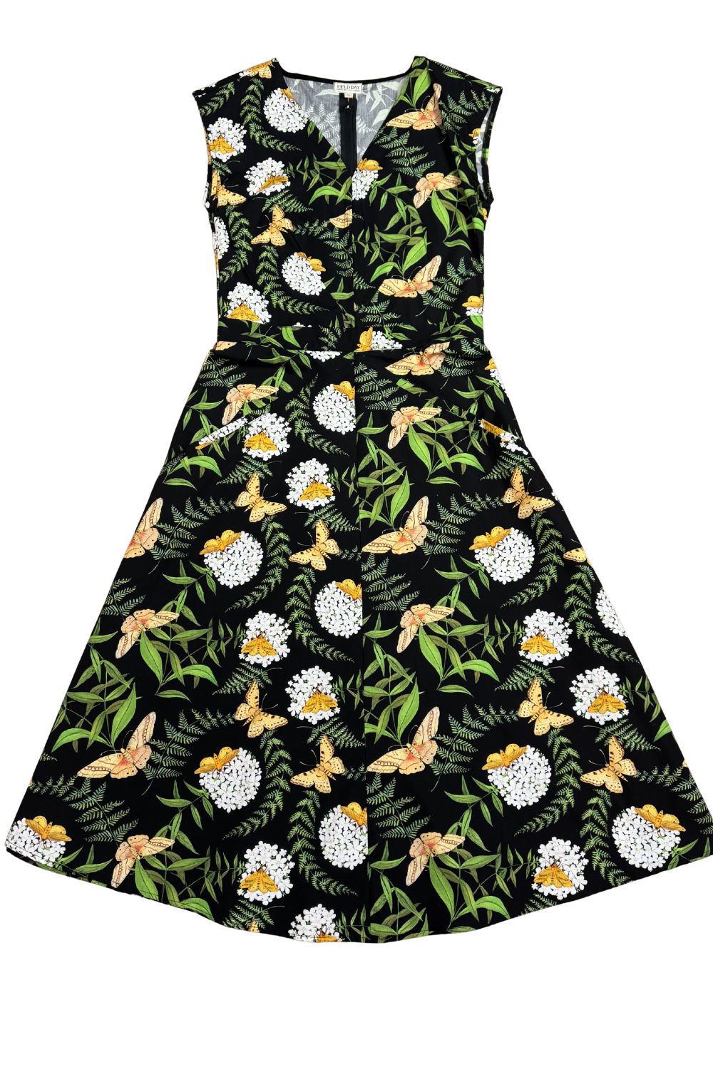 Xena Dress in Fern & Flox by Swan Bones