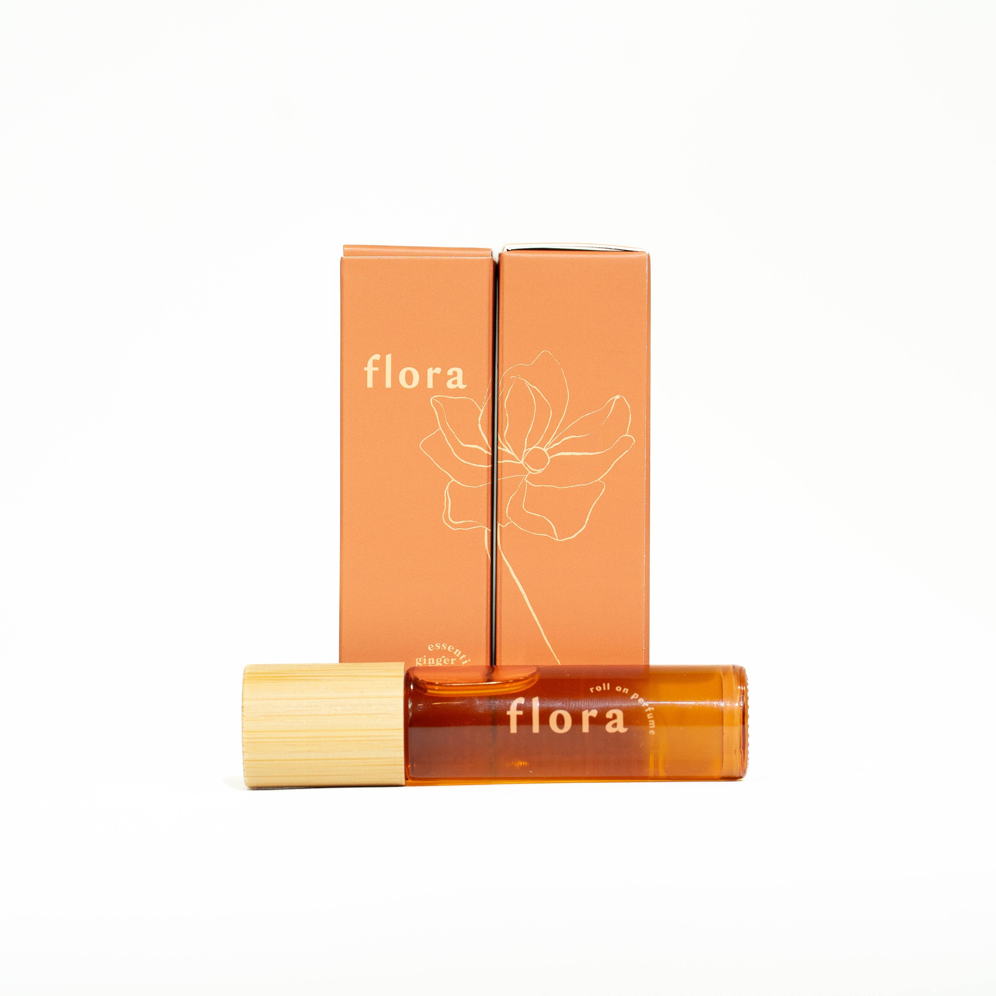 Roll-on perfume - FLORA - 100% essential oil & jojoba oil