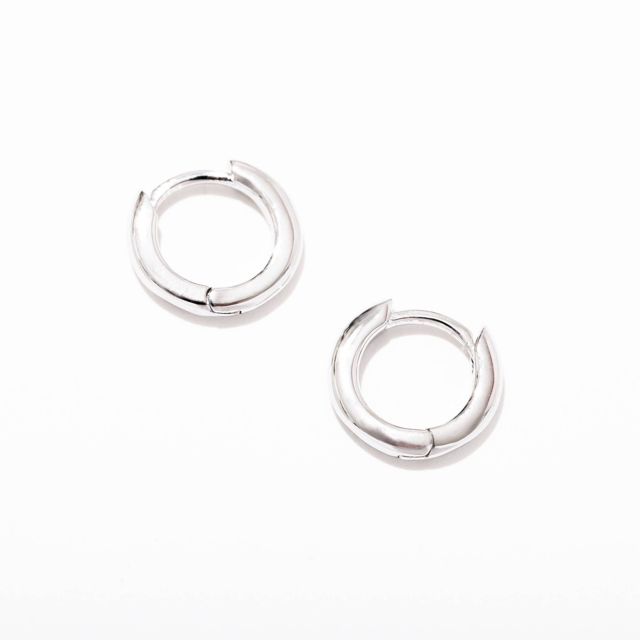 Margot Mini Huggie Hoop Earrings - Gold Plated or Sterling
