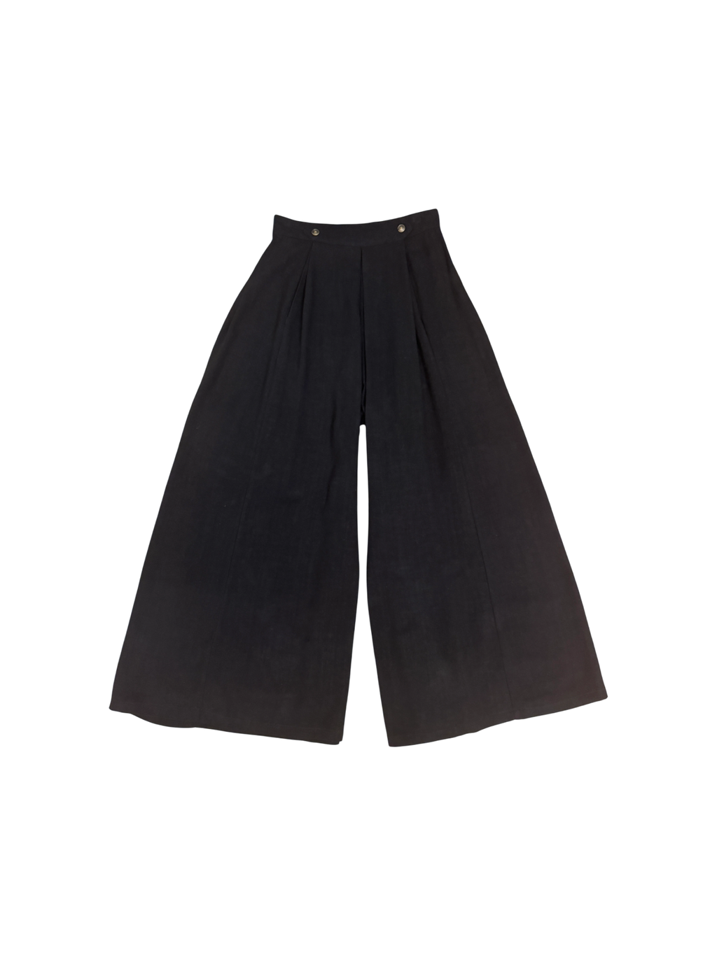 Rue Pants in Black Linen