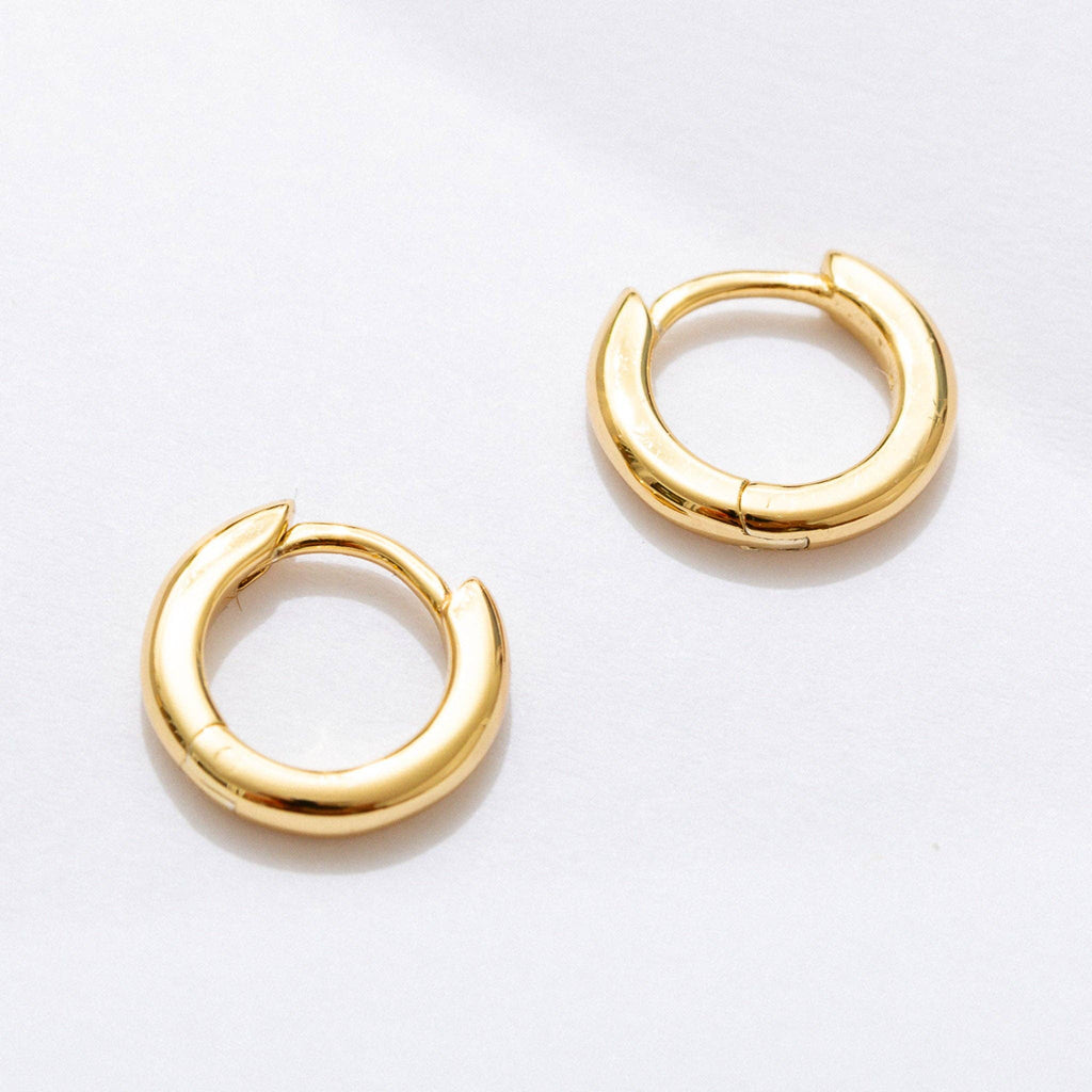 Margot Mini Huggie Hoop Earrings - Gold Plated or Sterling