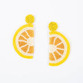 Lemon Slice Post Earrings