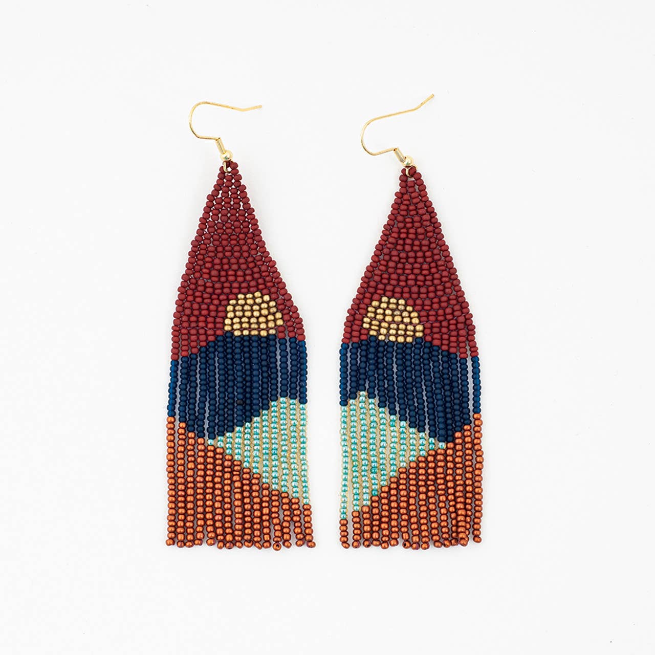 Vista Beaded Fringe Earring