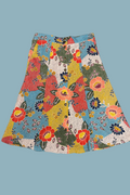Bae Skirt in Patchwork Party Challis