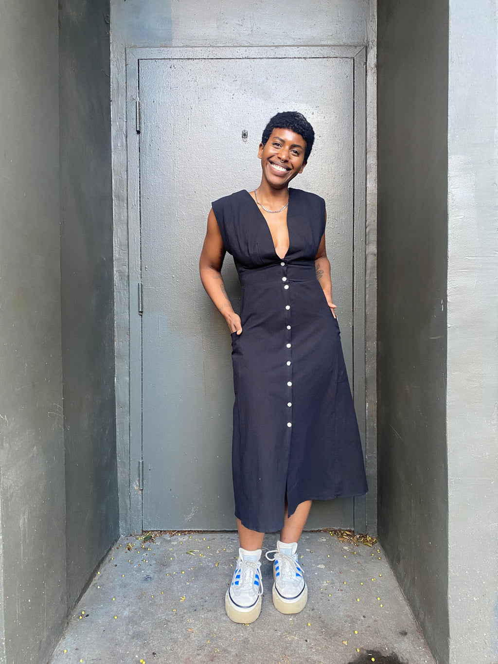 Penelope Dress in Black