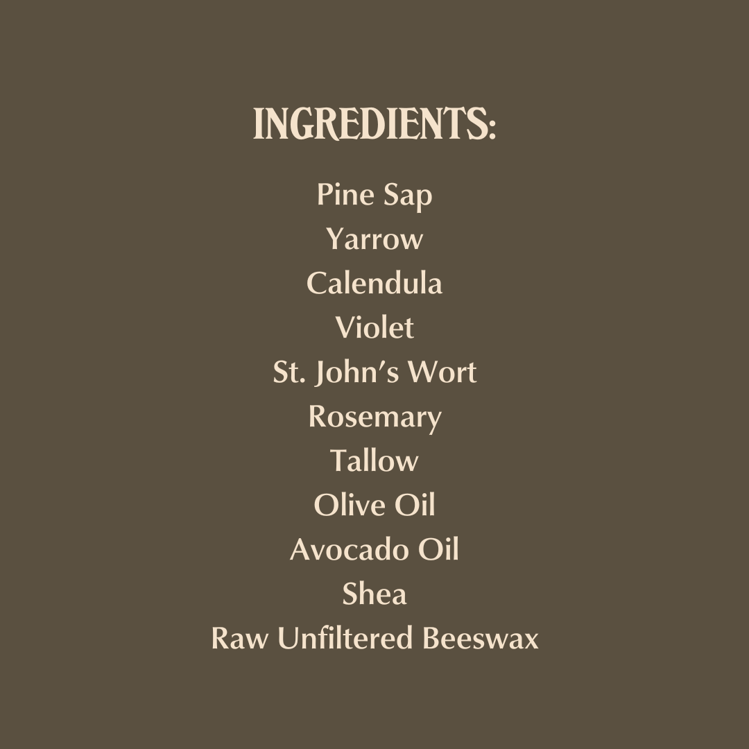 Cooling Pine Tallow - First Aide Balm
