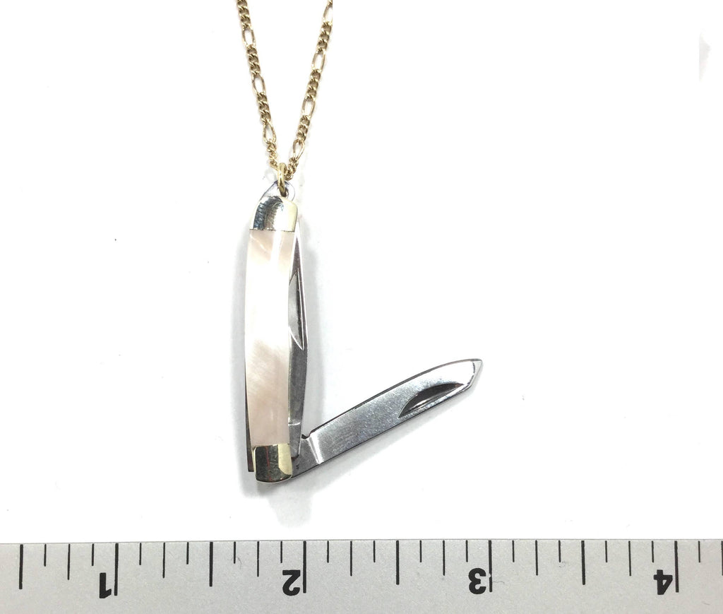 Pocket Knife Necklace