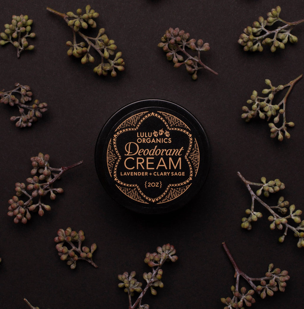 Lavender and Clary Sage Cream Deodorant 2oz