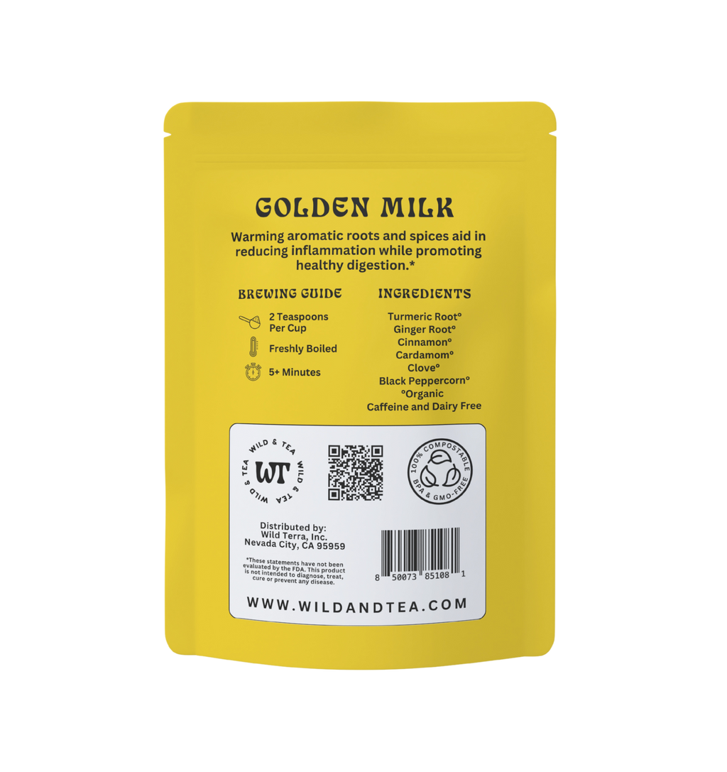 Golden Milk Herbal Tea