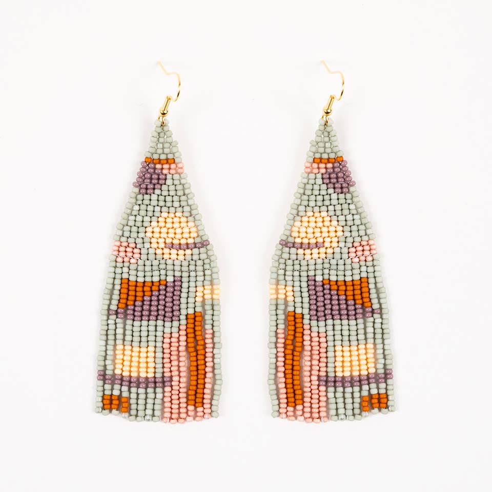 Shapes Fringe Earrings