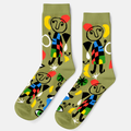 Miró - Large Crew Socks - Museum Art Lover Gift