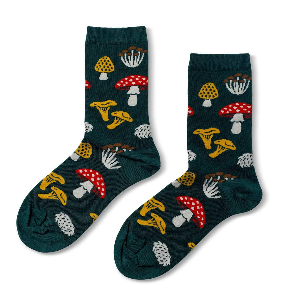 Forest Fungi - Small Crew Socks