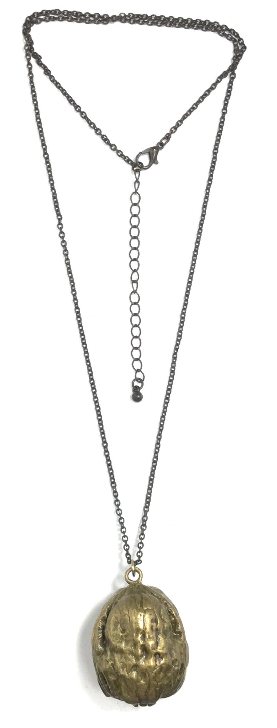 Walnut keepsake necklace