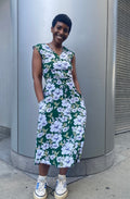 Xena Dress in Green Magnolia